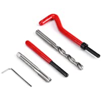 Los mejores  - 30pcs M5 - M6 - M8 Kit de Hilo de Rosca de Reparación Kit de Herramientas de Rosca de Acero Inoxidable(M8)